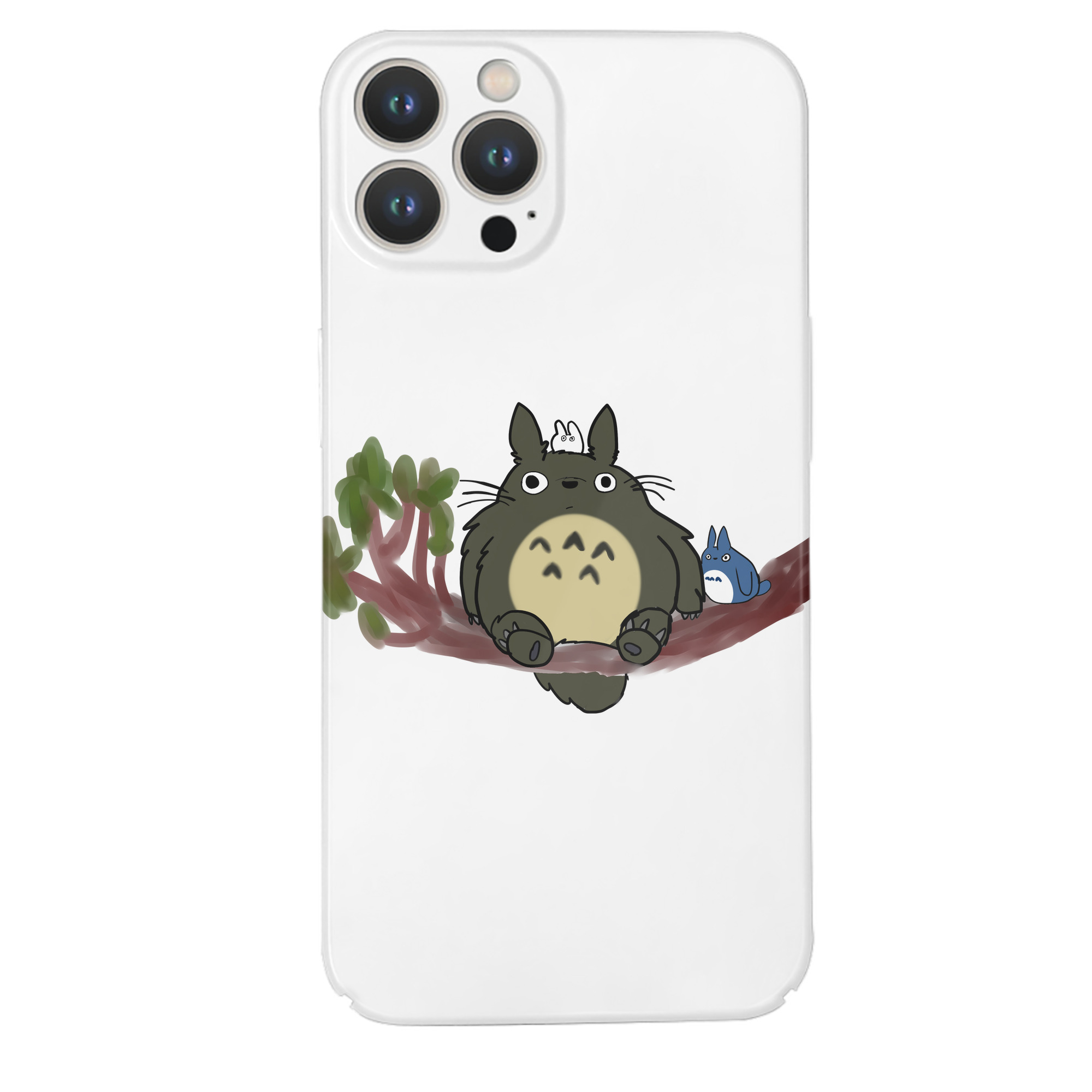 （画像用） となりのトトロ 草壁メイ 草壁サツキ My Neighbor Totoro Satsuki Kusakabe Mei Kusakabe 【iPhone 14シリーズ対応】ハードケース
